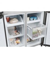 Haier Холодильник многодверный, 181.5x83.3х65, холод.отд.-311л, мороз.отд.-156л, 4дв., А+, NF, инв., дисплей, черный