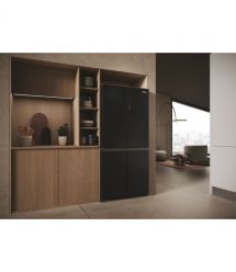 Haier Холодильник многодверный, 181.5x83.3х65, холод.отд.-311л, мороз.отд.-156л, 4дв., А+, NF, инв., дисплей, черный