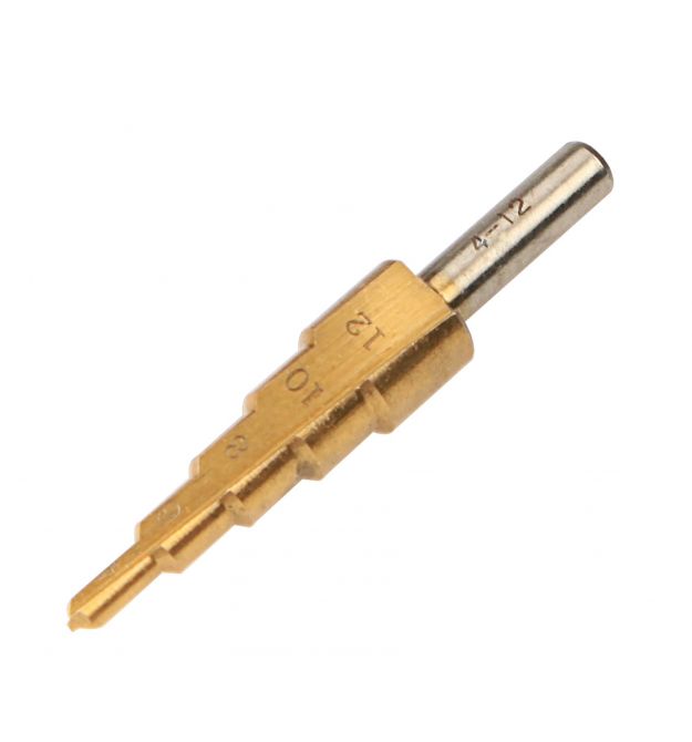 Tolsen Свердло по металу ступінчасте, HSS, 4x12мм