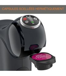 Krups Кофеварка капсульная Dolce Gusto Genio S Plus, 1,8л, капсулы, сенсорное управл., темно-серый
