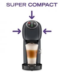 Krups Кофеварка капсульная Dolce Gusto Genio S Plus, 1,8л, капсулы, сенсорное управл., темно-серый