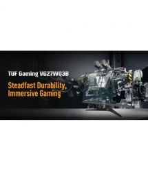 ASUS Монитор 27" TUF Gaming VG27WQ3B 2xHDMI, DP, MM, VA, 2560x1440, 180Hz, 0.5ms, sRGB 125%, CURVED, AdaptiveSync, HDR10