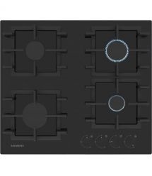 Siemens Варочная поверхность газ на стекле, 60см, чугун, черный