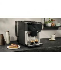 Siemens Кофемашина 1.9л, зерно, ручной капучинатор, авторецептов - 6, черный