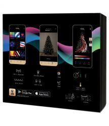 Twinkly Smart LED Гирлянда Twinkly Strings RGB 250, Gen II, IP44, длина 20м, кабель черный
