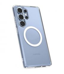 Spigen Чехол для Samsung Galaxy S25 Ultra, Ultra Hybrid MagFit, Clear White