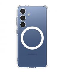 Spigen Чехол для Samsung Galaxy S25+, Ultra Hybrid MagFit, Clear White