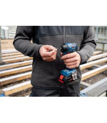 Bosch Винтоверт ударный аккумуляторный GDR 18V-220 C 18В 2х5А·час 0-3400об·мин 220Нм 1кг Bluetooth