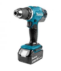 Makita Шуруповерт-дрель аккумуляторная DDF453RFE 18B 2х3А·час 42Нм 0-400·0-1300 об/мин кейс 1.8кг