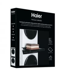 Haier Комплект монтажный для соединения стиральной машины с сушильной машиной, 47-60см, белый