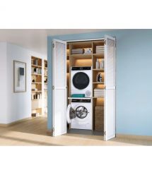 Bosch Комплект монтажный для соединения стиральной машины с сушильной машиной, выдвижная полка, белый