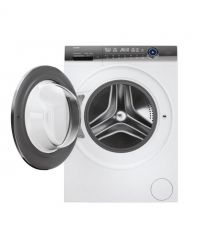 Haier Стиральная машина фронтальная, 12кг, 1400, A+++, 60см, дисплей, пар, инвертор, люк черный, прямой привод, белый
