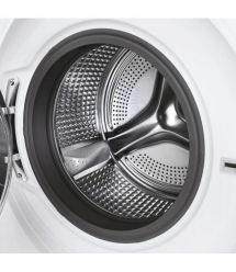 Haier Стиральная машина фронтальная, 12кг, 1400, A+++, 60см, дисплей, пар, инвертор, люк черный, прямой привод, белый