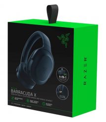 Razer Гарнитура игровая Barracuda X, 7.1, mini-jack/USB-A/BT/WL, 1.5м, чёрный