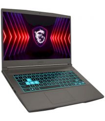 MSI Ноутбук Thin 15 B13UCX 15.6 FHD, Intel i5-13420H, 16GB, F1TB, NVD2050-4, DOS, черный