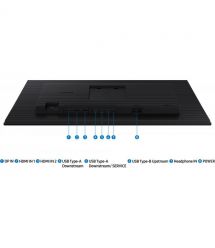 Samsung Монитор 27" S27D400 2*HDMI, DP, USB, IPS, 100Hz