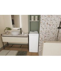 Candy Стиральная машина вертикальная, 7кг, 1200, A+++, 60см, дисплей, белый
