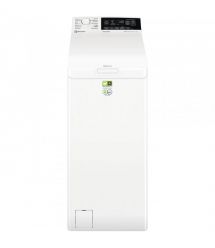 Electrolux Стиральная машина вертикальная, 6кг, 1300, A+++, 60см, дисплей, пар, инвертор, белый