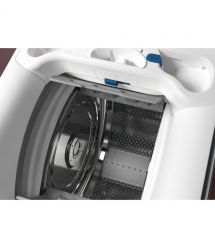 Electrolux Стиральная машина вертикальная, 6кг, 1300, A+++, 60см, дисплей, пар, инвертор, белый