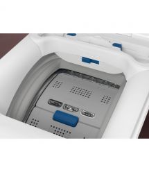 Electrolux Стиральная машина вертикальная, 6кг, 1300, A+++, 60см, дисплей, пар, инвертор, белый