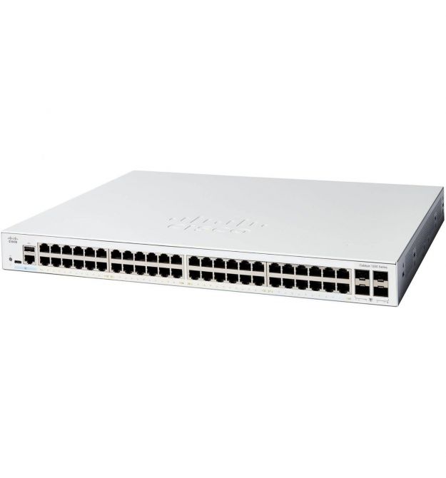 Cisco Коммутатор Catalyst 1200 48-port GE, 4x1G SFP