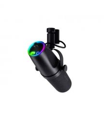 Cherry Xtrfy Микрофон гейминговый NGALE X, Cardioid, USB-A, 2м, RGB, черный