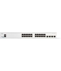 Cisco Коммутатор Catalyst 1200 24xGE, PoE, 4x1G SFP