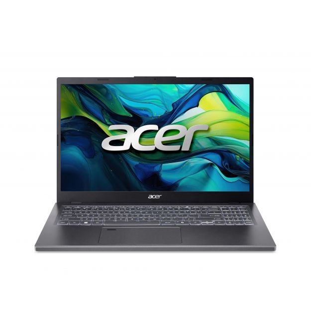 Acer Ноутбук Aspire 15 A15-41M 15.6" FHD IPS, AMD R7-8840HS, 16GB, F1TB, UMA, Lin, серый