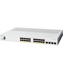 Cisco Коммутатор Catalyst 1200 24xGE, PoE, 4x10G SFP+
