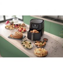 Philips Мультипечь Ovi Connected XXL 2000Вт, чаша-7.2л, сенсорное управл., 8 авто. программ, пластик, чорний