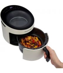 Russell Hobbs Мультипечь Satisfry Panoramic- 1500Вт, чаша-5л, сенсорне управл., 10 авто. программ, пластик/стекло, кремовый
