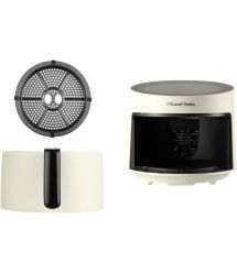 Russell Hobbs Мультипечь Satisfry Panoramic- 1500Вт, чаша-5л, сенсорне управл., 10 авто. программ, пластик/стекло, кремовый