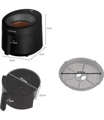 Russell Hobbs Мультипечь Satisfry Panoramic- 1500Вт, чаша-5л, сенсорне управл., 10 авто. программ, пластик/стекло, черный