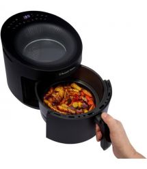 Russell Hobbs Мультипечь Satisfry Panoramic- 1500Вт, чаша-5л, сенсорне управл., 10 авто. программ, пластик/стекло, черный