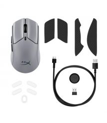 HyperX Мишь Pulsefire Haste 2 Pro, RGB, USB-A/WL/BT, черный