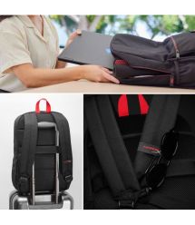 HyperX Рюкзак, Delta 16", чёрний-красный