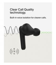 Belkin Наушники TWS Soundform Rhythm True Wireless, черный