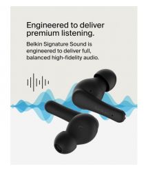 Belkin Наушники TWS Soundform Rhythm True Wireless, черный