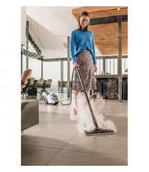 Karcher Пароочиститель SC 5 EasyFix Iron, 2250Вт, 1500мл, 4.2Бар, утюг+ швабра, белый