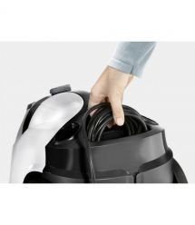 Karcher Пароочиститель SC 5 EasyFix Iron, 2250Вт, 1500мл, 4.2Бар, утюг+ швабра, белый
