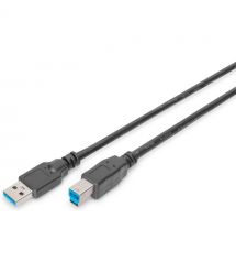 Digitus Кабель USB 3.0 (AM/BM) 1.8м, черный