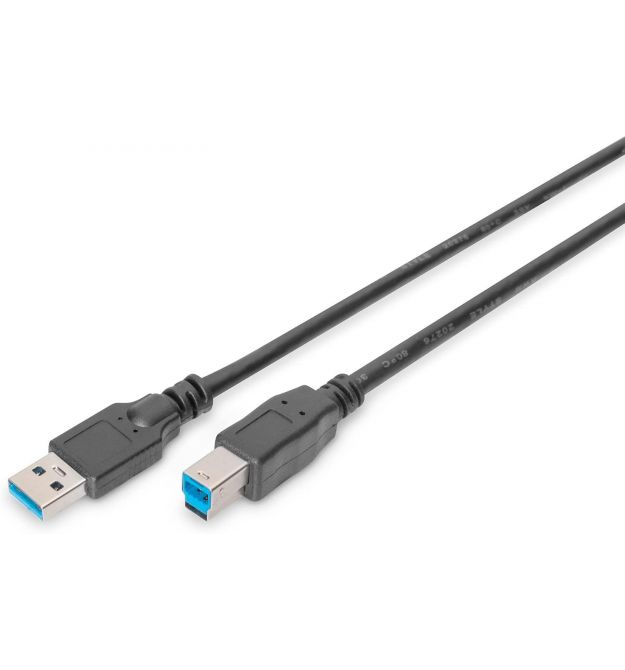 Digitus Кабель USB 3.0 (AM/BM) 1.8м, черный