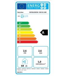 Electrolux Кондиционер мобильный Comfort 600 25м2 on/off 9000BTU 2.6кВт A/- Wi-Fi R290 белый