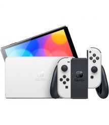 Nintendo Игровая консоль Switch OLED (белая)