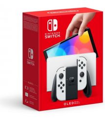 Nintendo Игровая консоль Switch OLED (белая)