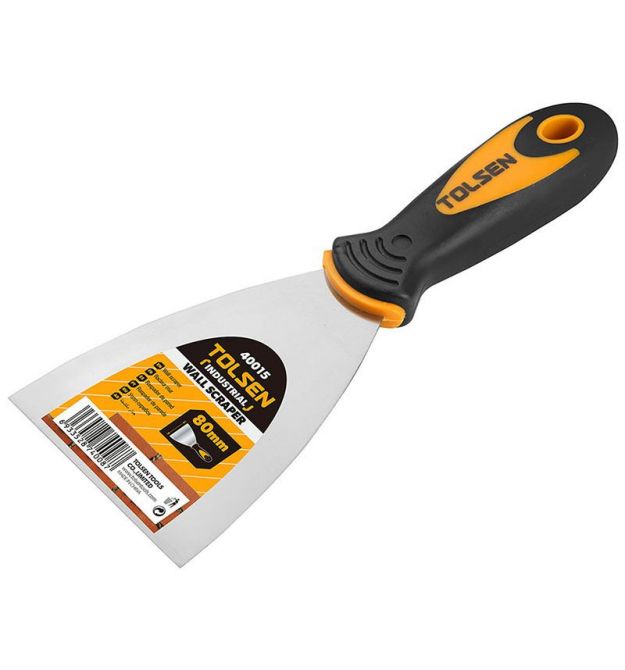 Tolsen Шпатель Профи, ширина 200мм, сталь, двухкомпонентная рукоятка