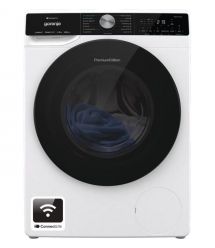 Gorenje Стиральная машина фронтальная, 10кг, 1400, A+++, 60см, дисплей, инвертор, пар, Wi-Fi, подсветка барабана, белый