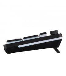 2E Gaming Клавиатура мембранная KG390 100key, USB-A/WL/BT, EN/UA, RGB, черный