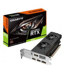 Gigabyte Видеокарта GeForce RTX 3050 6GB GDDR6 OC Low Profile