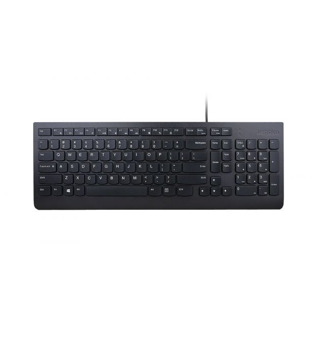 Lenovo Клавиатура Essential Wired Keyboard (Black) - Ukraine